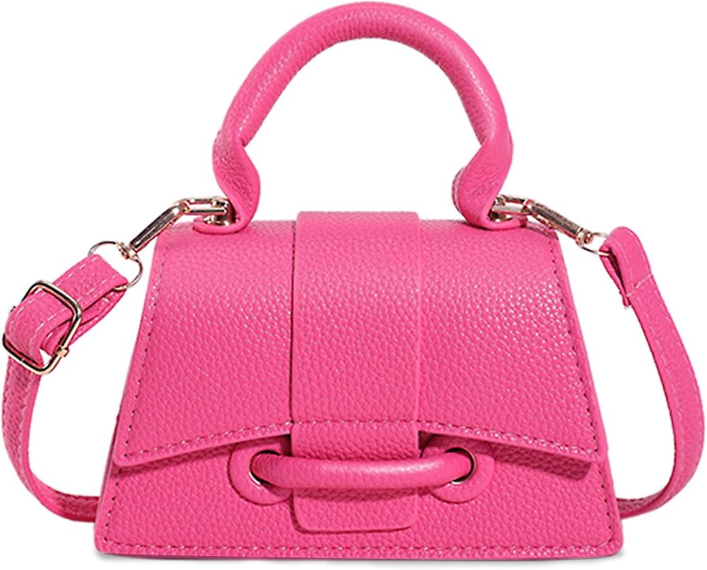 Mini Purses for Women Cute Top Handle Crossbody Bag Stylish Tiny Clutch Handbag with Strap