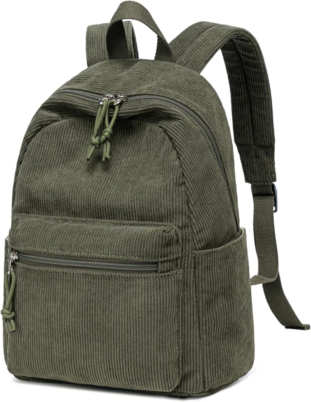 Girls Mini Backpack Women Small Backpack Purse Teens Cute Casual School Bookbag(Corduroy Army Green)